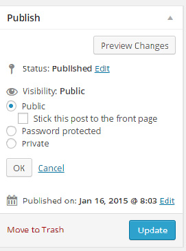 Sticky Posts