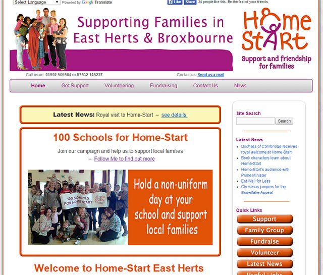 front page